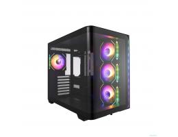 FSP Корпус mATX Minitower M580-BA, Black 