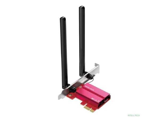 Mercusys MA37BE Адаптер PCI Express с поддержкой Wi-Fi 7 BE6500 и Bluetooth 5.4