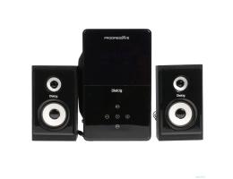 Dialog Progressive AP-220 BLACK {2.1, 30W+2*12W RMS, USB+SD reader}