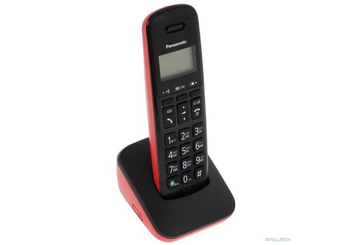 Panasonic KX-TGB610RUR (красный) {Беспроводной DECT,40 мелодий,телефонный справочник 120 зап.