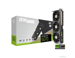Видеокарта ZOTAC GAMING GeForce RTX 5070 SOLID OC 12Gb DDR7 192 bit  2165/2542 MHz  3*DP/HDMI  3*FAN(ZT-B50700J-10P) RTL