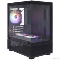 1STPLAYER MIKU Mi2-A Black / mATX / 3x120mm LED fans / Mi2-A-BK-2F1R-1F1