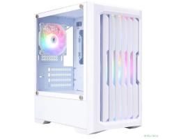 1STPLAYER BULLET HUNTER H2 White / mATX / 4x120mm FRGB fans / H2-WH-4F1-W