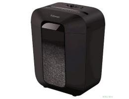 Fellowes Шредер PowerShred LX50 FS-44060(01), черный {DIN P-4, 4х37мм, 9лст.,  17 лтр., уничт.: скрепки,скобы,карты}