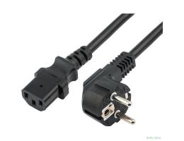 Rexant (04-2732) Шнур сетевой СЕЕ 7/7 (Schuko) – IEC 320 C13 3x0,75мм?, длина 1,2м