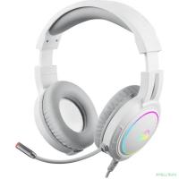 Defender Игровая гарнитура Mento RGB, 3.5мм, белые Redragon (70708)
