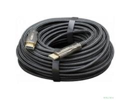 Активный оптический кабель HDMI Cablexpert, 50м, v2.0, 19M/19M, AOC Premium Series, позол.разъемы, экран, коробка (CCBP-HDMI-AOC-50M)