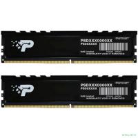 Память DDR5 2x16GB 4800MHz Patriot PSP532G4800KH1 Signature Premium RTL PC5-38400 CL40 DIMM 288-pin 1.1В kit single rank с радиатором Ret