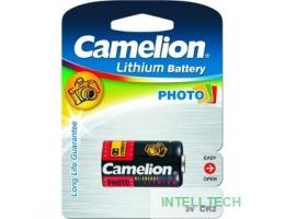 Camelion  CR2  BL-1 (CR2-BP1, батарейка фото,3В)  (1 шт. в уп-ке)