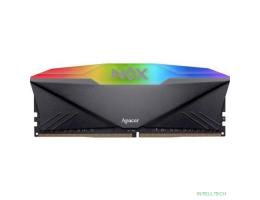 Apacer DDR4 DIMM 8GB AH4U08G32C28YNBAA-1 PC4-25600, 3200MHz, CL16, NOX RGB Series