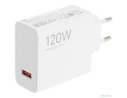 Xiaomi 120W HyperCharge Combo (Type-A) EU 120W 6A (PD+QC) USB универсальное белый (BHR9462EU) Сетевое зар./устр. 