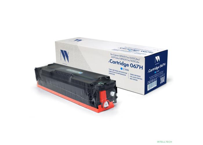 NV Print  Cartridge 067HC/5105C002A  Картридж NV-067HC  для Canon i-SENSYS LBP631Cw/LBP633Cdw/MF651Cw/MF655Cdw/MF657Cdw (2350k)голубой, с чипом
