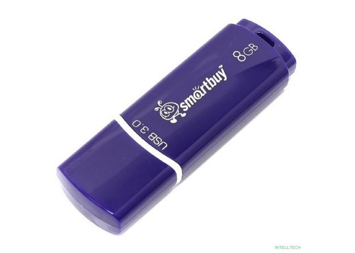 Smartbuy USB Drive 8GB Crown Blue (SB8GBCRW-Bl)