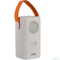 Perfeo Powerbank MOON 65W 40000 mAh/LED дисплей/PD+QC 3.0/2Type-C/2 USB/,max 65W/White