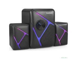 ExeGate Accord 320 (питание USB, 5Вт+2х3Вт, 150-20000Гц, цвет черный, RGB подсветка, Color Box) [EX289867RUS]