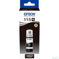 EPSON C13T07D14A  Контейнер 115 с черными чернилами для L8160/L8180