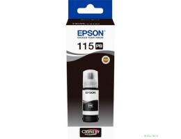 EPSON C13T07D14A  Контейнер 115 с черными чернилами для L8160/L8180