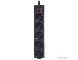 Perfeo Сетевой фильтр "POWERX", PF_A4716  (3,0м, 5 розеток, черный)
