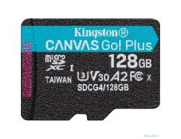 Micro SecureDigital 128GB Kingston SDCG4/128GBSP Canvas Go! Plus V30 A2 w/o adapter