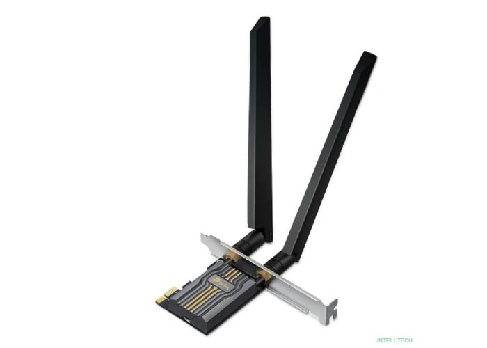 TP-Link Archer TBE400E BE6500 Трехдиапазонный беспроводной PCI Express-адаптер Wi-Fi 7 с поддержкой Bluetooth 5.4