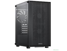 XASTRA Корпус A307M 3BK Black mATX/Mesh/ tempered glass / 3x120mm PWM FC black fans/ A307M-3FC12BK
