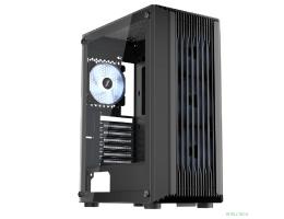 1STPLAYER BULLET HUNTER H6 ARGB Black / ATX / 4x120mm ARGB fans / H6-BK-4F7