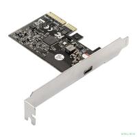 Exegate EX293839RUS Контроллер  EXE-321 (PCI-E x4 v3.0, 20Gbps (USB3.2 GEN2x2) Type-C ext., ASMedia Chipset ASM3242)