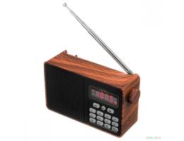 Perfeo радиоприемник цифровой ALPINIST Next FM+ 70-108МГц/ MP3/ Bluetooth 5.3/ 18650/ коричневый