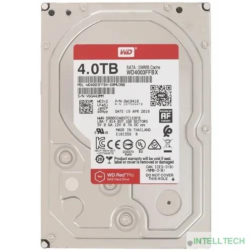 4TB WD Red Pro (WD4003FFBX) {Serial ATA III, 7200- rpm, 256Mb, 3.5