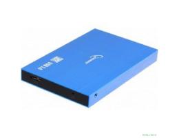 Gembird EE2-U3S-56 Внешний корпус 2.5" синий металлик, USB 3.0, SATA, алюминий