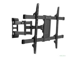 Kromax CORBEL-10 grey titan {32"-75";  Максимальная нагрузка: 45 кг;  VESA: 200x200, 200х300, 200х400, 300х200, 300х300, 300х400, 400х200, 400х300, 400х400, 600х400 мм;  Наклон: +5°-12°Поворот: ±90°}