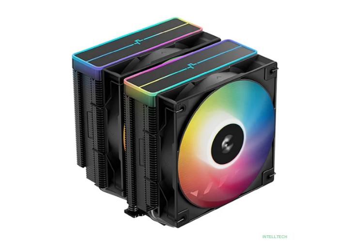 Cooler DeepCool AG620 Bk V2 ARGB Soc-AM5/AM4/1200/1700/1851 черный 4-pin 15-29