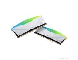 Apacer DDR4 DIMM 32GB Kit 2x16Gb AH4U32G36C25YNWAA-2 PC4-28800, 3600MHz, CL18, NOX RGB WHITE AURA2 