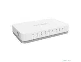 D-Link DGS-1008A/F1A Неуправляемый коммутатор с 8 портами 10/100/1000Base-T