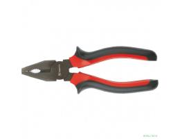 MATRIX Плоскогубцы Black Nickel, 160 мм, комбинированные, двухкомпонентные рукоятки [16978]