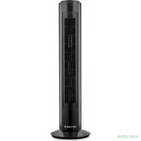 BRAYER BR4952BK  Колонный вентилятор BRAYER, механич.упр., вращение 90°, мощность 50Вт, защита от перегрева,черный