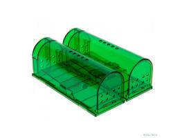 Rexant 71-0101 Набор живоловок-мышеловок, зеленый ABS-пластик