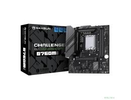 MAXSUN MS-Challenger B760M D4 WIFI (Socket 1700, mATX, 2*DDR4(64b), DP/HDMI, 3*SATA3, 2*M.2, 1xPCI-E x16 /1xPCI-E x1, 2*USB 2.0, 4*USB 3.2 GEN1, LAN 1*1G,  Bluetooth 5.2, Wi-Fi 802.11ax, RTL)