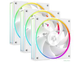 Case Fan ID-Cooling AF-127-ARGB-W Trio,  120мм, Ret