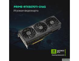 Видеокарта ASUS GeForce RTX5070TI-O16G 16GB GDDR7 256 bit 3*DP/HDMI  (PRIME-RTX5070TI-O16G) RTL