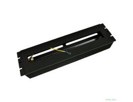 Cabeus PS-3U-BK Корпус с DIN-рейкой на 22 места, 19 дюймов, 3 юнита, цвет черный (RAL 9004)