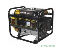 Huter HT1000L 64/1/2 Электрогенератор {четырехтактный, 1000Вт, 220В/50Гц, 75Дб, принудительное охлаждение, бак 4,8л, расход бензина 450 г/кВтч,460х365х395, 23,5 кг} 4606059015031
