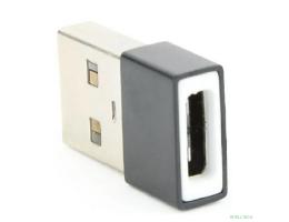 Cablexpert Переходник USB-A(M)/Type-C(F), 2.0, пакет (A-USB2-AMCF-02)