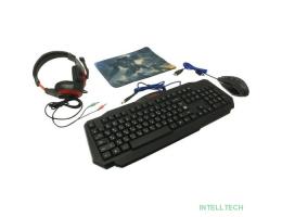 Defender Игровой набор Target MKP-350 [52350] {мышь+клавиатура+гарнитура+ков.}