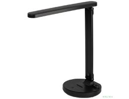 ЭРА Б0057205 Настольный светильник NLED-511-6W-BK светодиодный черный аккумуляторный, выбор цвет температуры, три уровня яркости