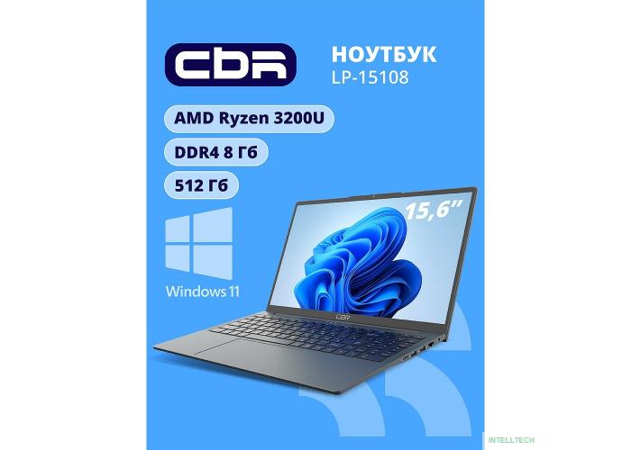 CBR LP-15108 15.6 FHD IPS  Ryzen3 3200U / 8Gb / 512Gb  / W11Pro
