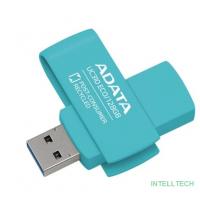 A-DATA Flash Drive 128GB <UC310E-128G-RGN> UC310E, USB 3.2, зеленый