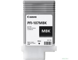 Canon PFI-107MBK 6704B001 Картридж  для  iPF680/685/770/780/785, Черный матовый, 130ml 