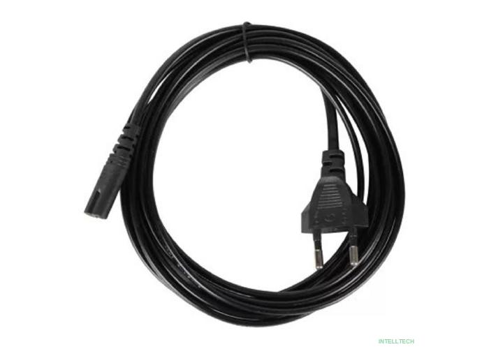 AOpen ACE023-3M Кабель для аудио-видео техники IEC-320-C7, 2-pin 3m ,черный