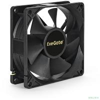 Exegate EX283378RUS Вентилятор ExeGate E08025B4P-PWM, 80x80x25 мм, двойной шарикоподшипник, 4pin, PWM, 22dBA